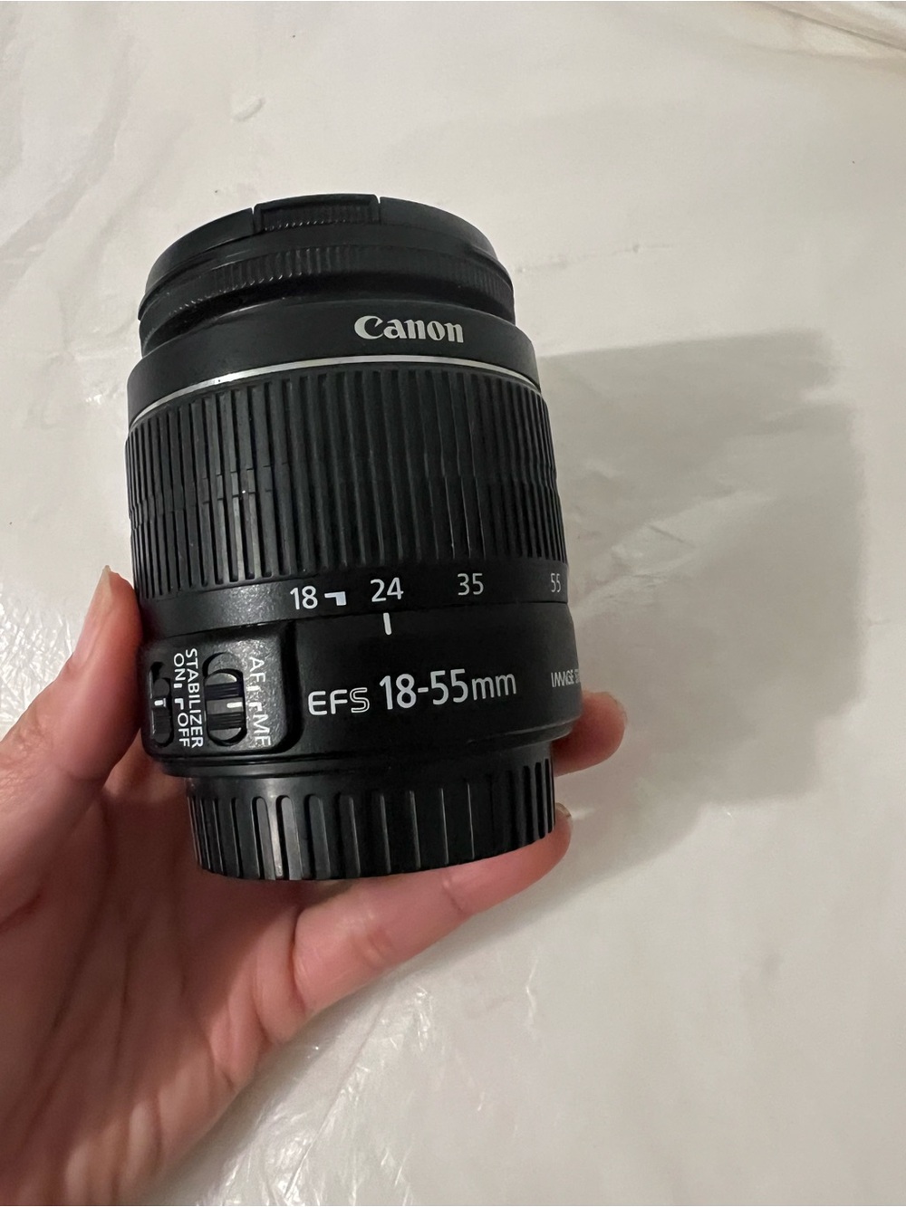 Canon EF-S 18-55mm Zoom Lens - Black
